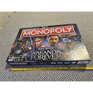 Monopoly: Marvel Studios' Black Panther: Wakanda Forever Edition Board Game